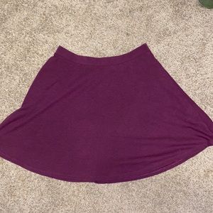 Purple & Black Forever 21 Skirts